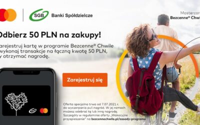 Płać kartą Mastercard i odbierz 50 PLN na zakupy!