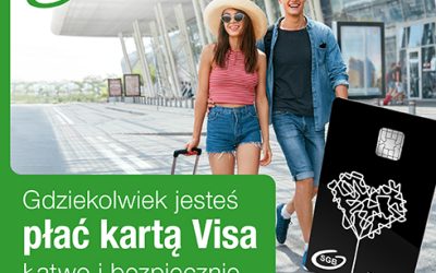 Płać łatwo i bezpiecznie z kartą Visa