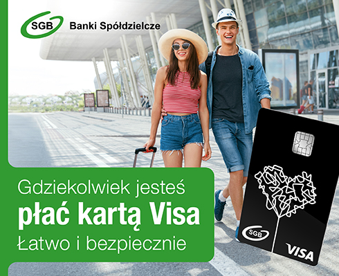 Płać łatwo i bezpiecznie z kartą Visa